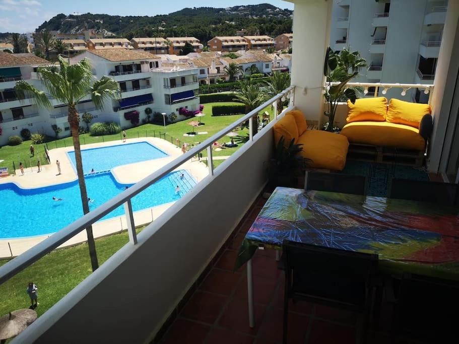 Casa En Urb. Con La Piscina Mas Grande De Javea. Exteriör bild